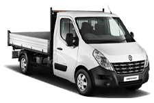 White 3.5 Tonne Folkestone Tipper Transit