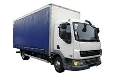 Car Hire Bangor Northern Ireland - 7.5 Tonne Curtain Side Truck - Truck hire Bangor northern ireland