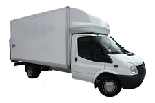 Car Hire Bangor Northern Ireland - Ford Luton 3.5 ton Tail Box Lift Truck - Truck hire Bangor northern ireland